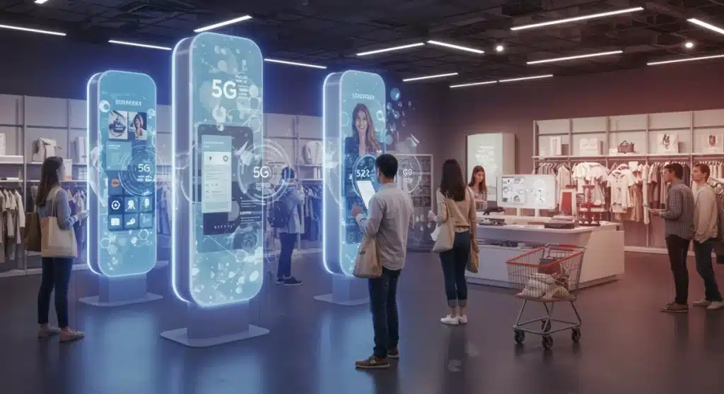 5G impact on in-store shopper experience: 2025 US retail outlook