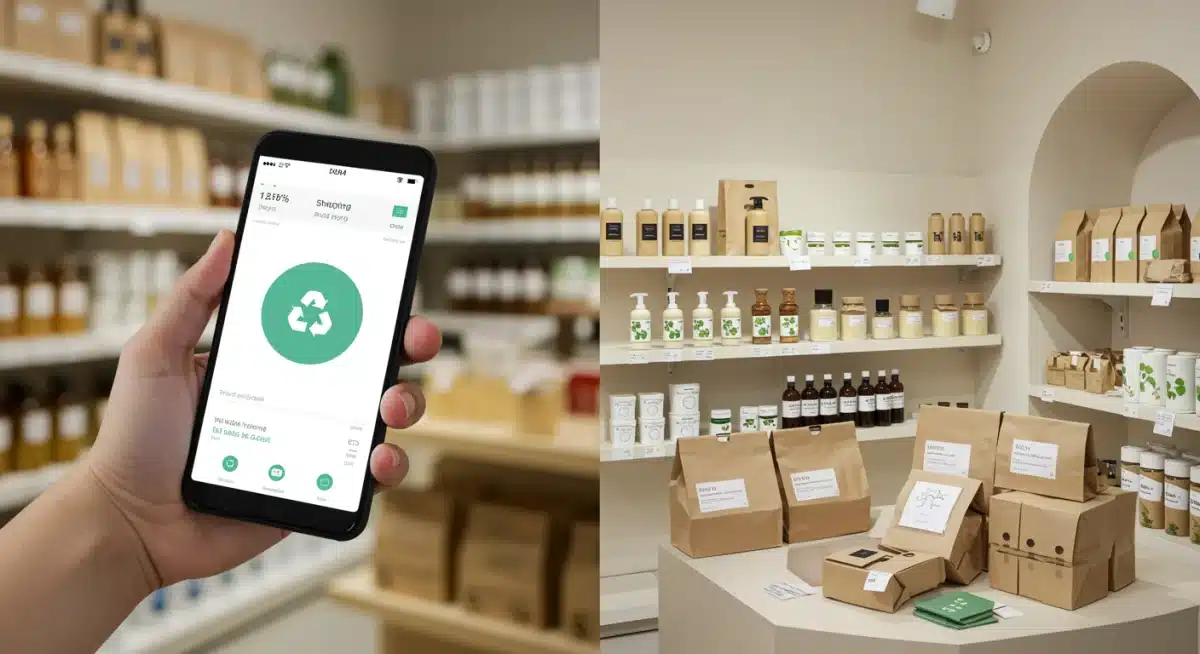 Digital shopping and sustainable product choices reflecting Gen Z values