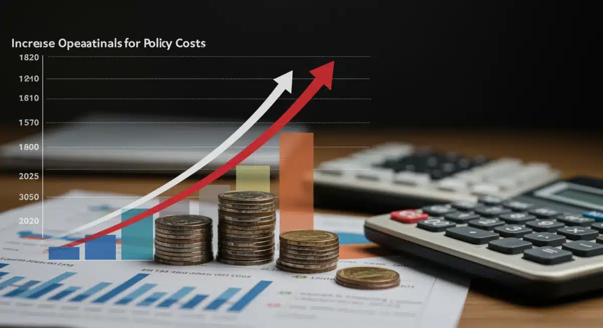 Bar chart illustrating a 15% increase in retailer operational costs due to 2025 federal tax policy adjustments.