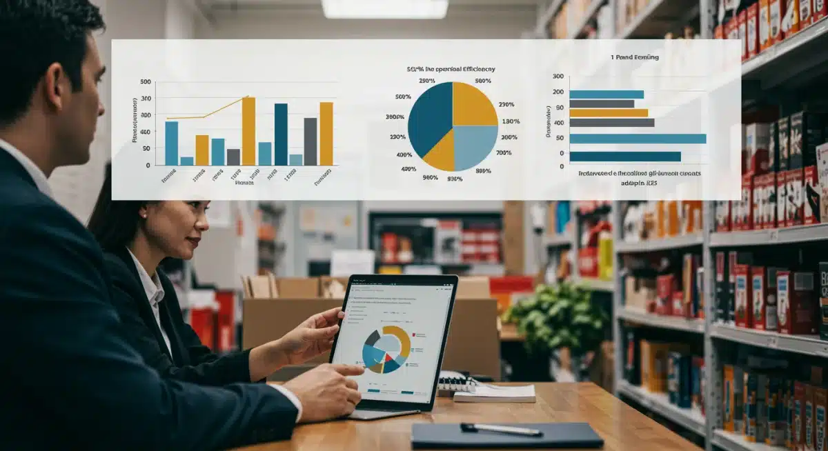 Graph illustrating 5% operational efficiency gains in retail through gig economy staffing by 2025.